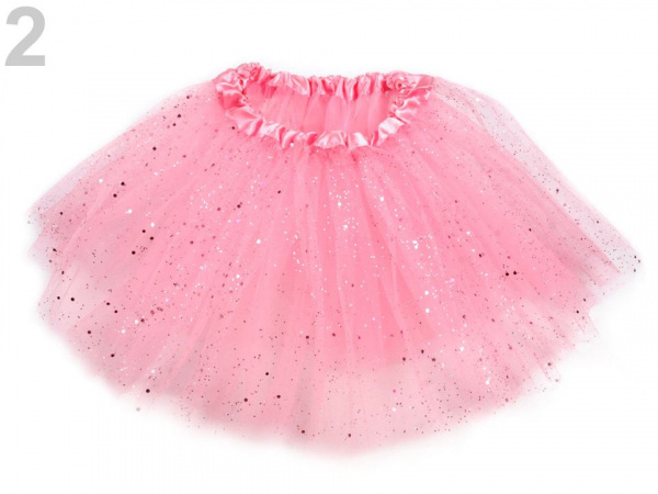 Karnevalová sukýnka s glitry