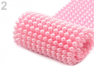 Borta šíře 58 mm s perlami