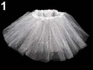 Karnevalová sukýnka s glitry