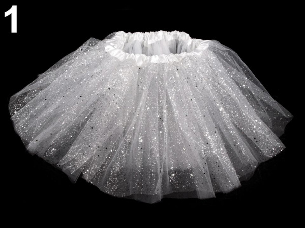 Karnevalová sukýnka s glitry