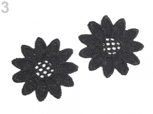 Krajkový květ Ø50 mm