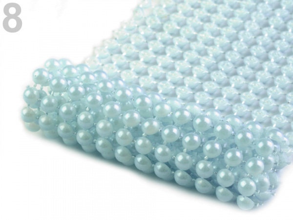 Borta šíře 58 mm s perlami