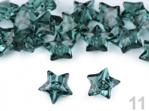 Knoflík hvězdička velikost 20"