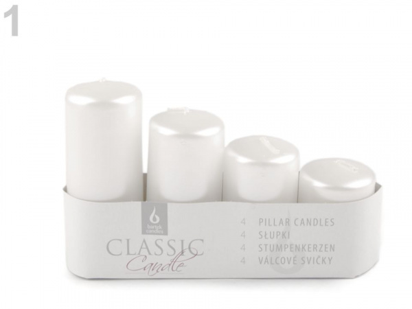 Svíčky válec sestupné