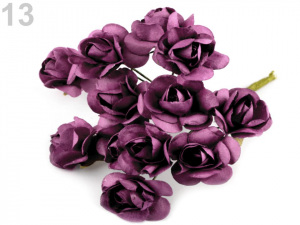 Růže na drátku / polotovar na vývazky Ø20 mm