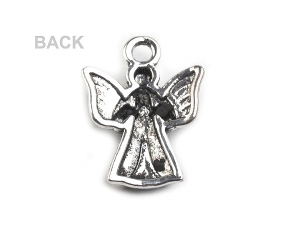 Přívěsek 15x20 mm anděl