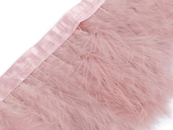 Prýmek - marabu peří 12-15 cm