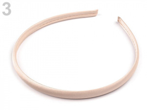 Saténová čelenka do vlasů