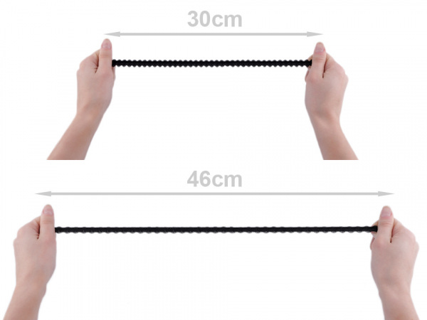 Ozdobná pruženka šíře 15 mm