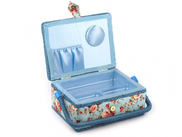 Kazeta / košík na šití čalouněný