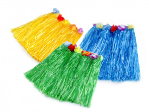 Havajská sukně s květy