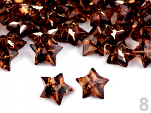 Knoflík hvězdička velikost 20"