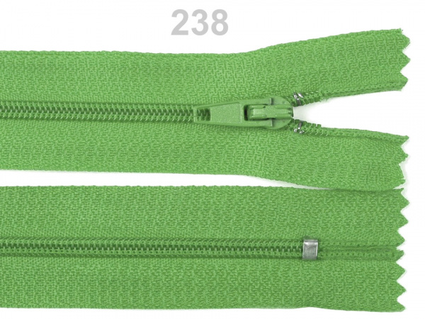 Spirálový zip No 3 délka 25 cm pinlock