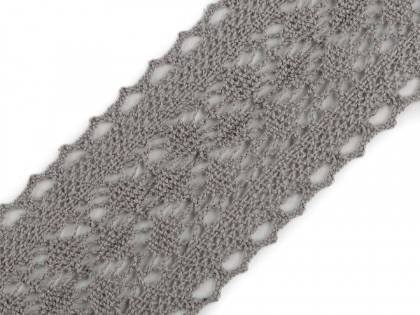 Krajka / vsadka paličkovaná šíře 60 mm