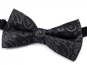 Saténový motýlek se vzorkem paisley