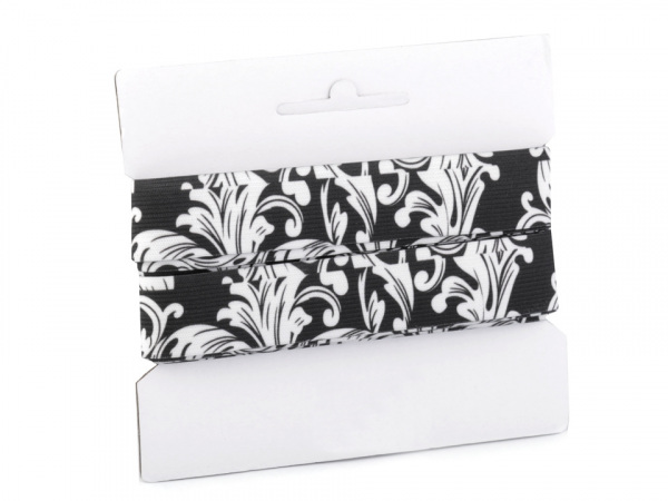 Pruženka šíře 27 mm zvířecí, káro