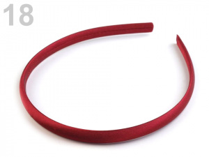 Saténová čelenka do vlasů