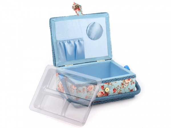 Kazeta / košík na šití čalouněný