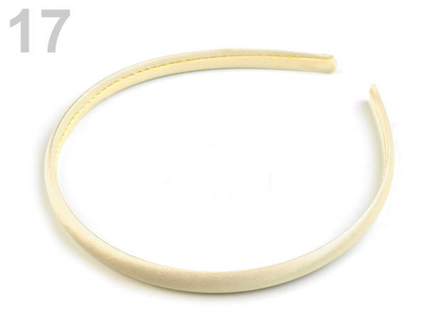 Saténová čelenka do vlasů