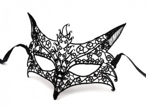 Karnevalová maska - škraboška krajková