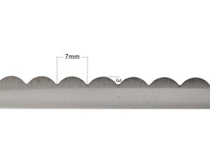 Nůžky entlovací délka 23 cm obloučky