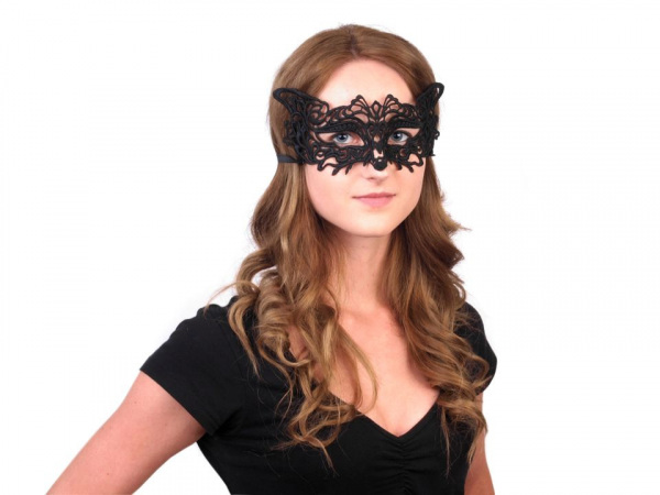 Karnevalová maska - škraboška krajková