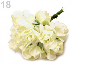 Růže na drátku / polotovar na vývazky Ø20 mm