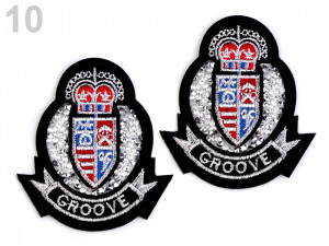 Nažehlovačka erb s kamínky