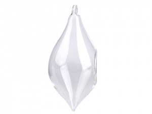 Skleněná kapka 6,3x13,6 cm aerárium