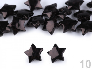 Knoflík hvězdička velikost 20"