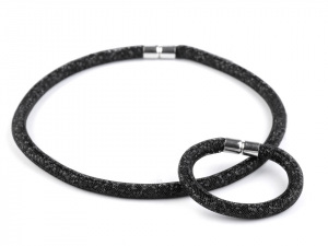 Dutinkový náhrdelník a náramek sada