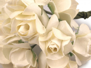 Růže na drátku / polotovar na vývazky Ø20 mm