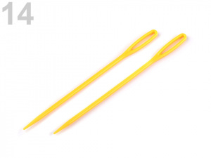 Plastové jehly délka 75 mm tupé