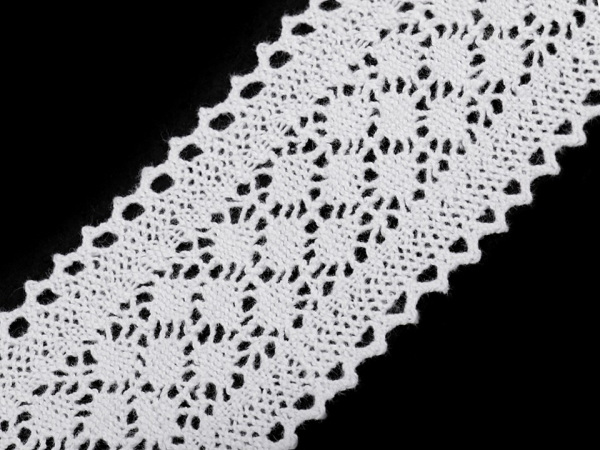 Krajka / vsadka paličkovaná šíře 60 mm