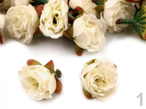 Umělý květ růže Ø2,5 cm