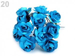 Růže na drátku / polotovar na vývazky Ø20 mm