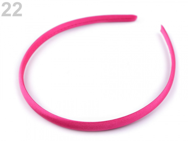 Saténová čelenka do vlasů