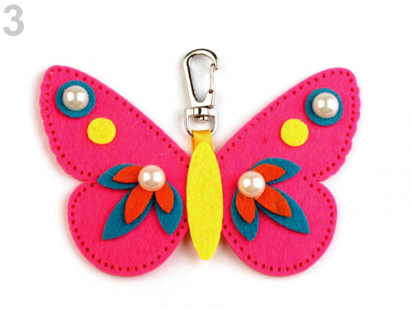 Kreativní sada přívěsek z filcu