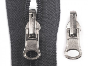 Jezdec ke spirálovým zipům 6 mm překlápěcí