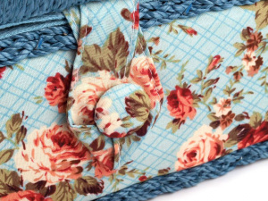 Kazeta / košík na šití čalouněný