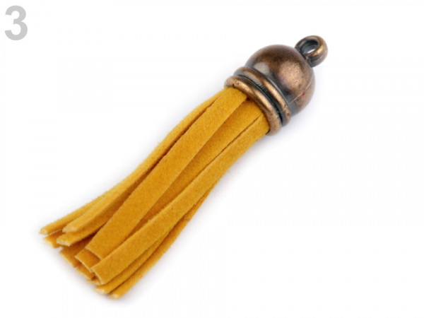 Přívěsek střapec délka 48 mm