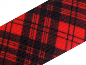 Pruženka šíře 27 mm zvířecí, káro