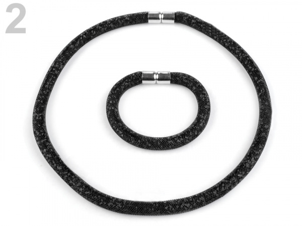 Dutinkový náhrdelník a náramek sada