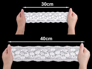 Elastická krajka / vsadka šíře 10 cm