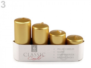 Svíčky válec sestupné