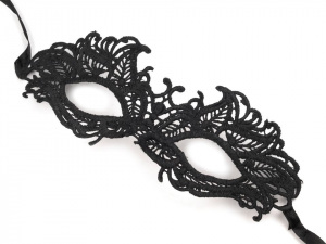 Karnevalová maska - škraboška krajková