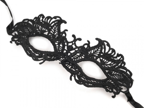 Karnevalová maska - škraboška krajková