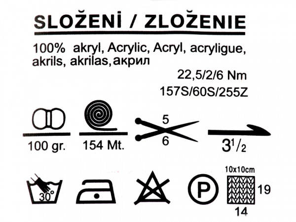 Pletací příze Kabaret 100 g