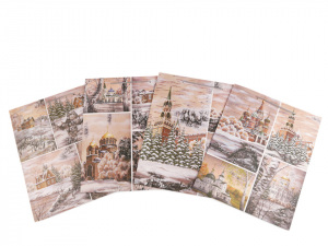 Dárková taška vánoční, střední velikost