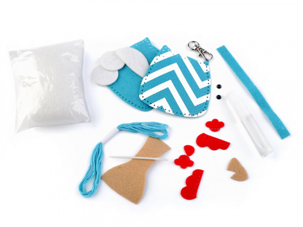 Kreativní sada přívěsek z filcu